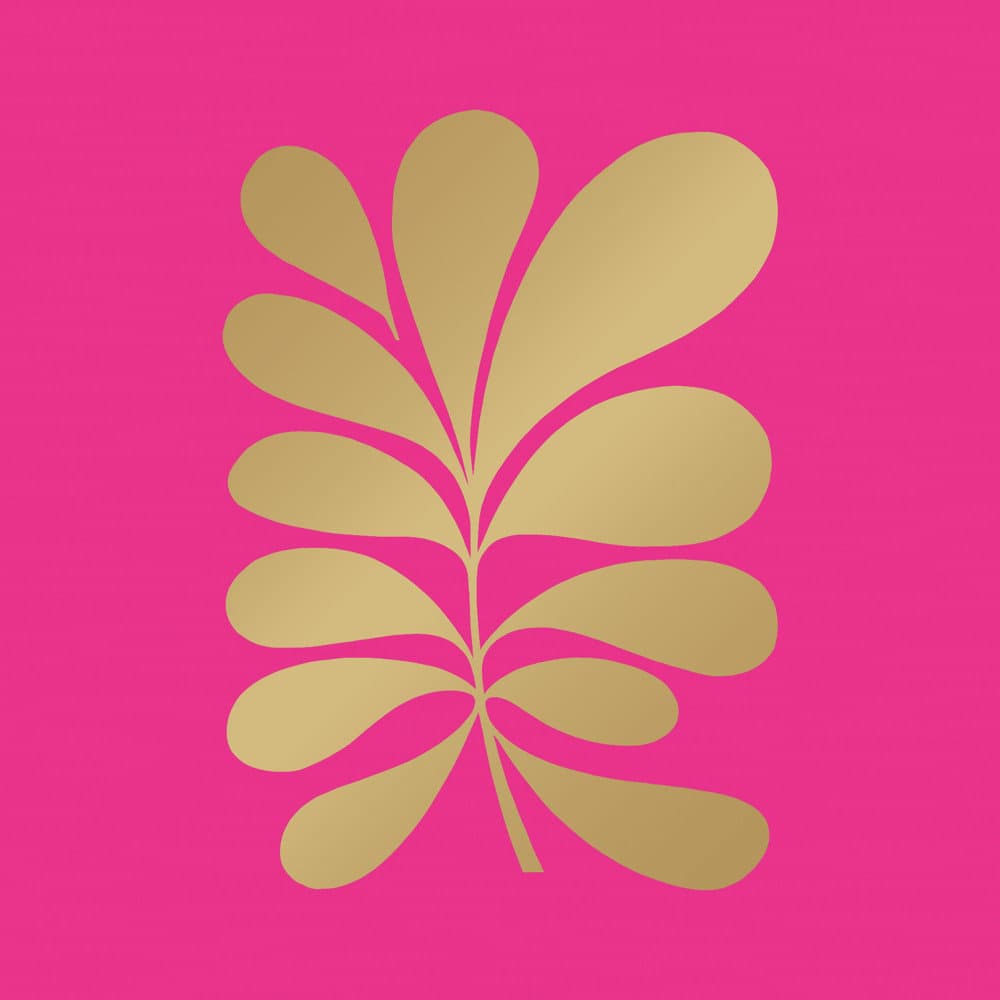 ppd Serviette Paula gold 33x33cm