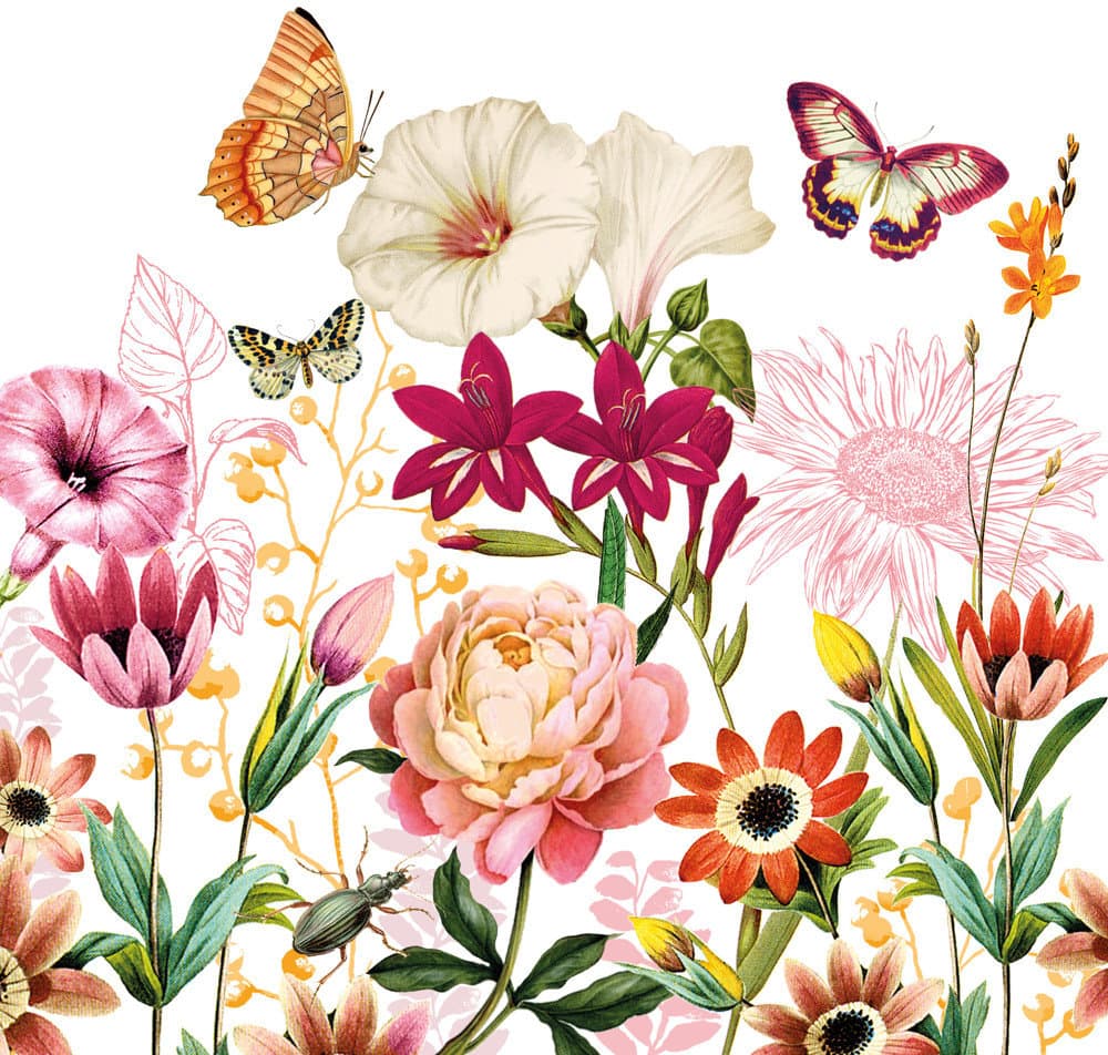 ppd Serviette Illusion 33x33cm