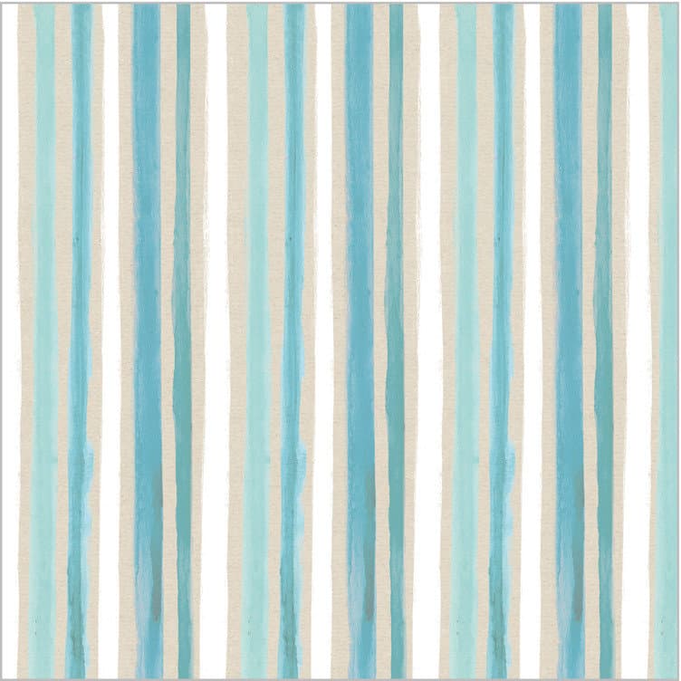 ppd Serviette La Linea Aqua 25x25cm