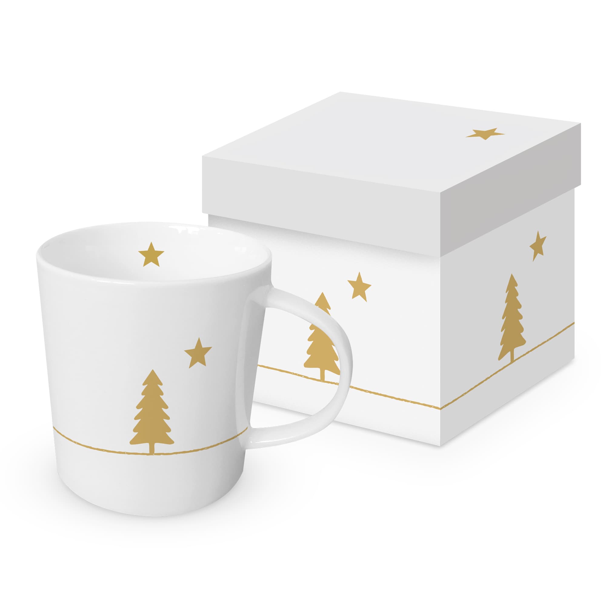 ppd Pure Gold Tree Trend Becher Geschenkpackung