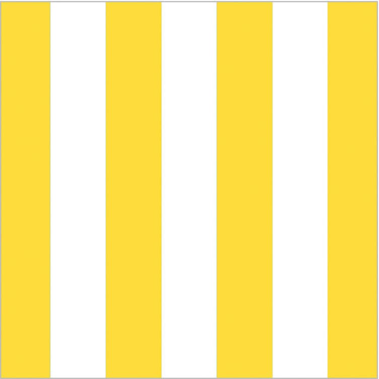 ppd Serviette Streifen 25x25cm