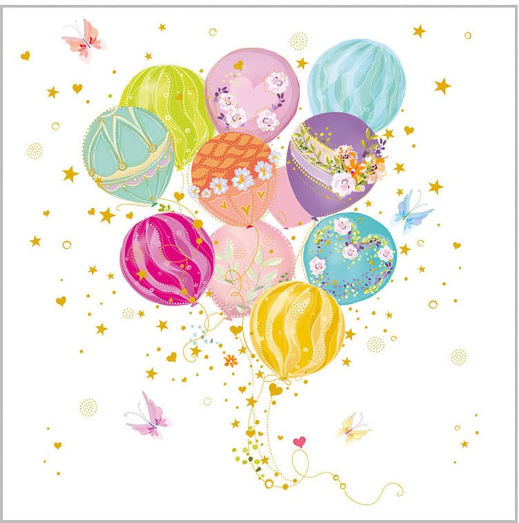ppd Serviette Balloons 25x25cm
