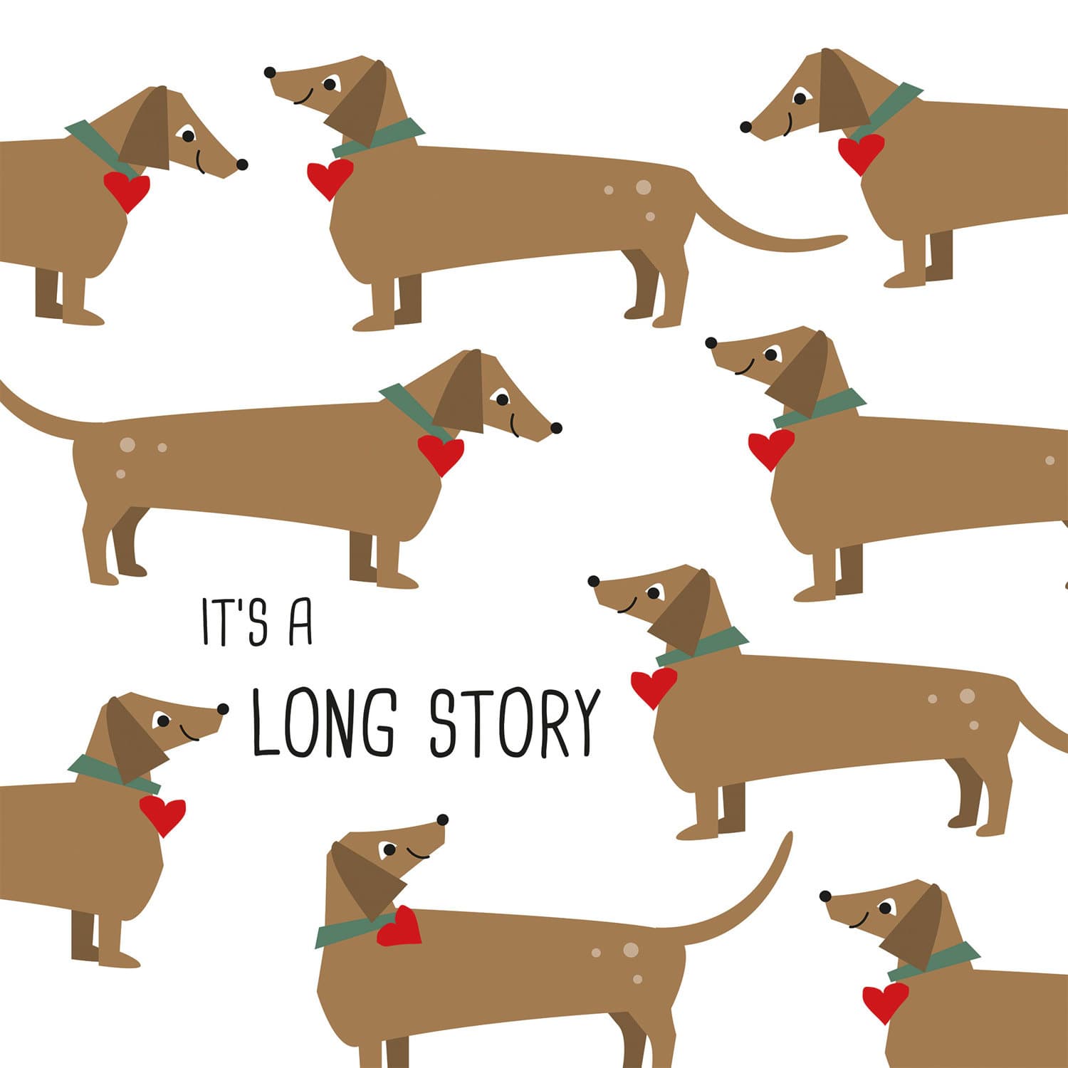 Bella Casa Servietten Long Story 33x33cm