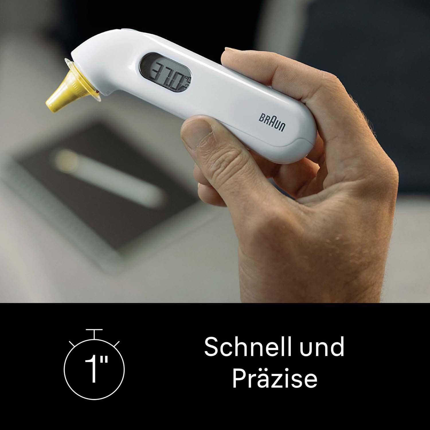 Produktbild BRAUN Fieberthermometer ThermoScan® 3 IRT3030 4 von 5