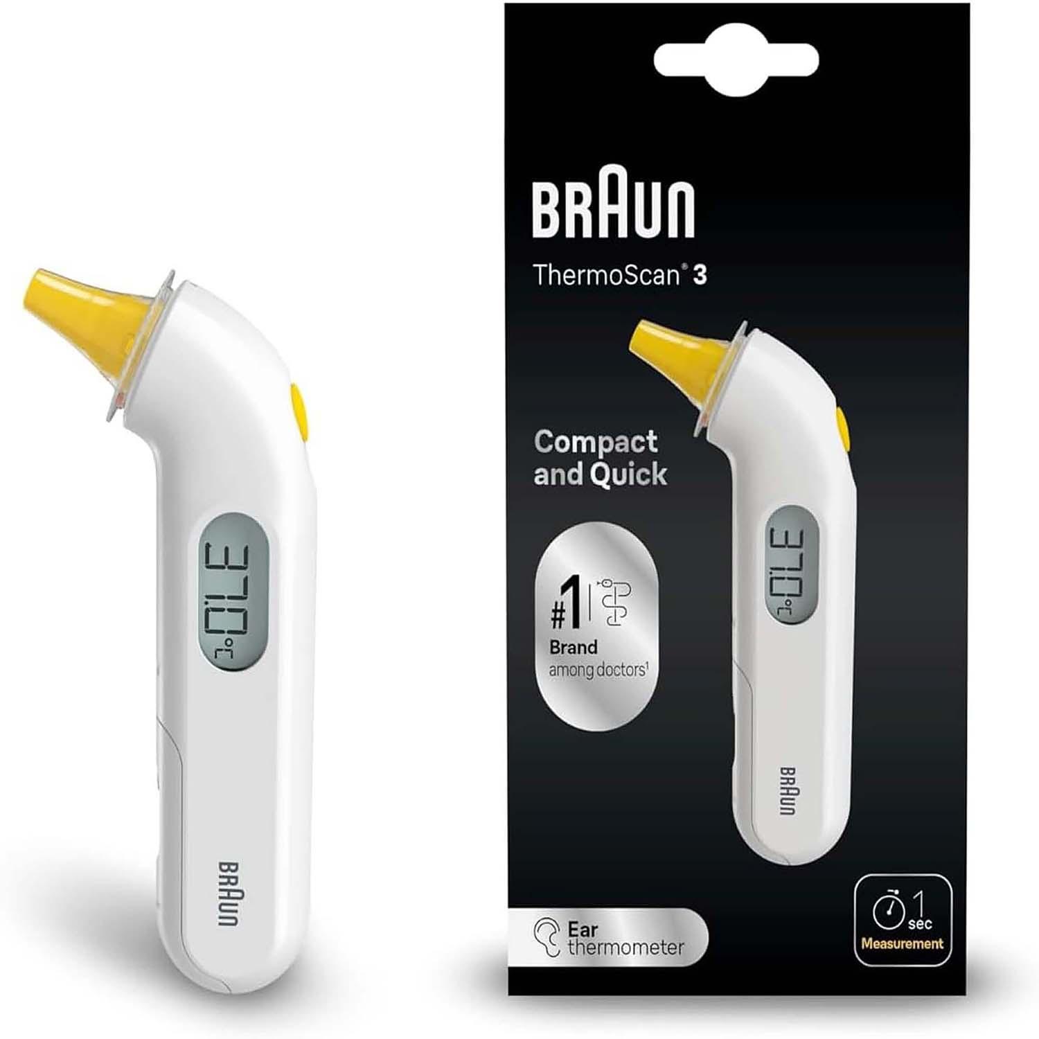 BRAUN Fieberthermometer ThermoScan® 3 IRT3030