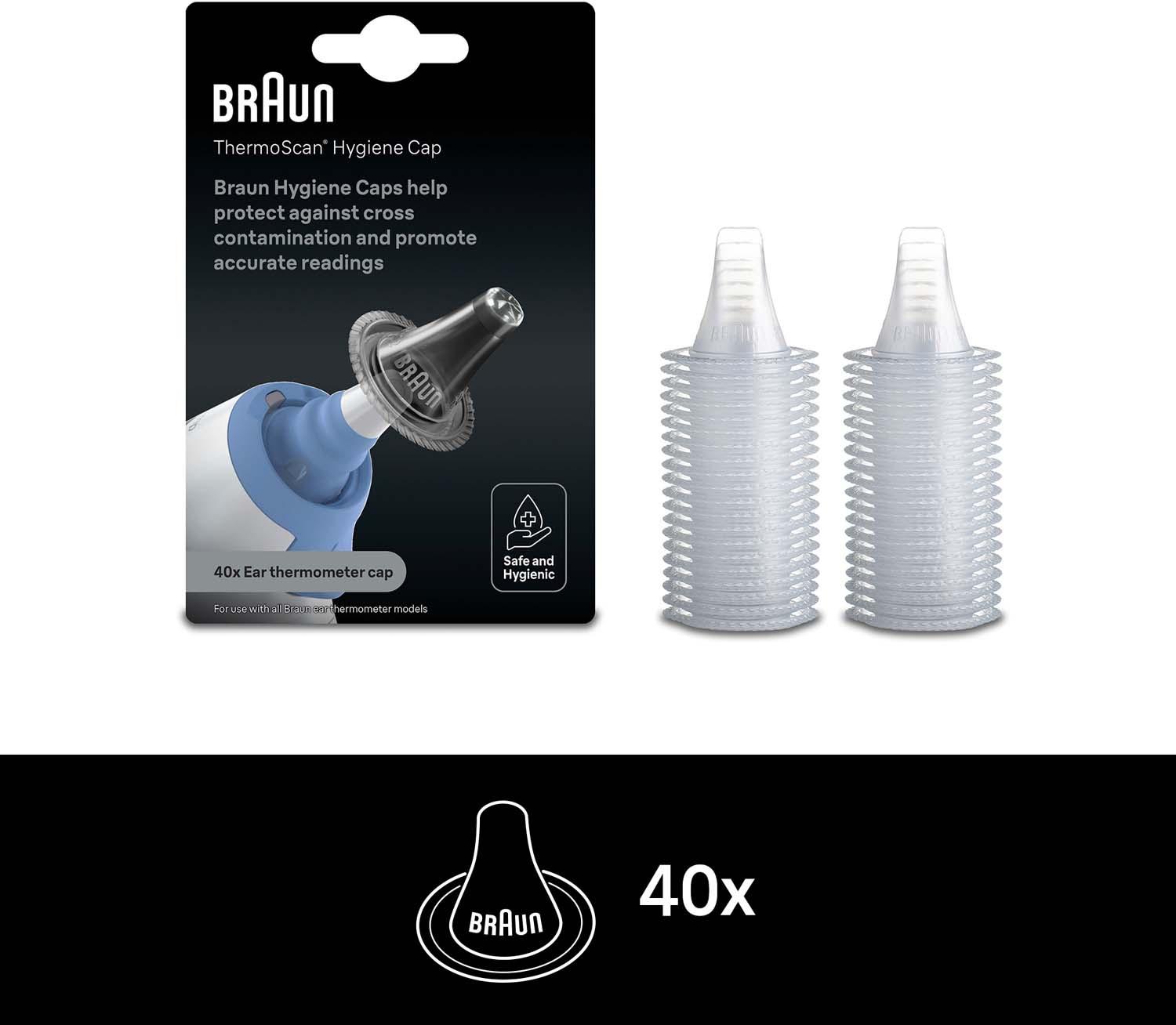 Produktbild BRAUN Schutzkappen für ThermoScan® Infrarot Ohr-Thermometer LF40 5 von 5