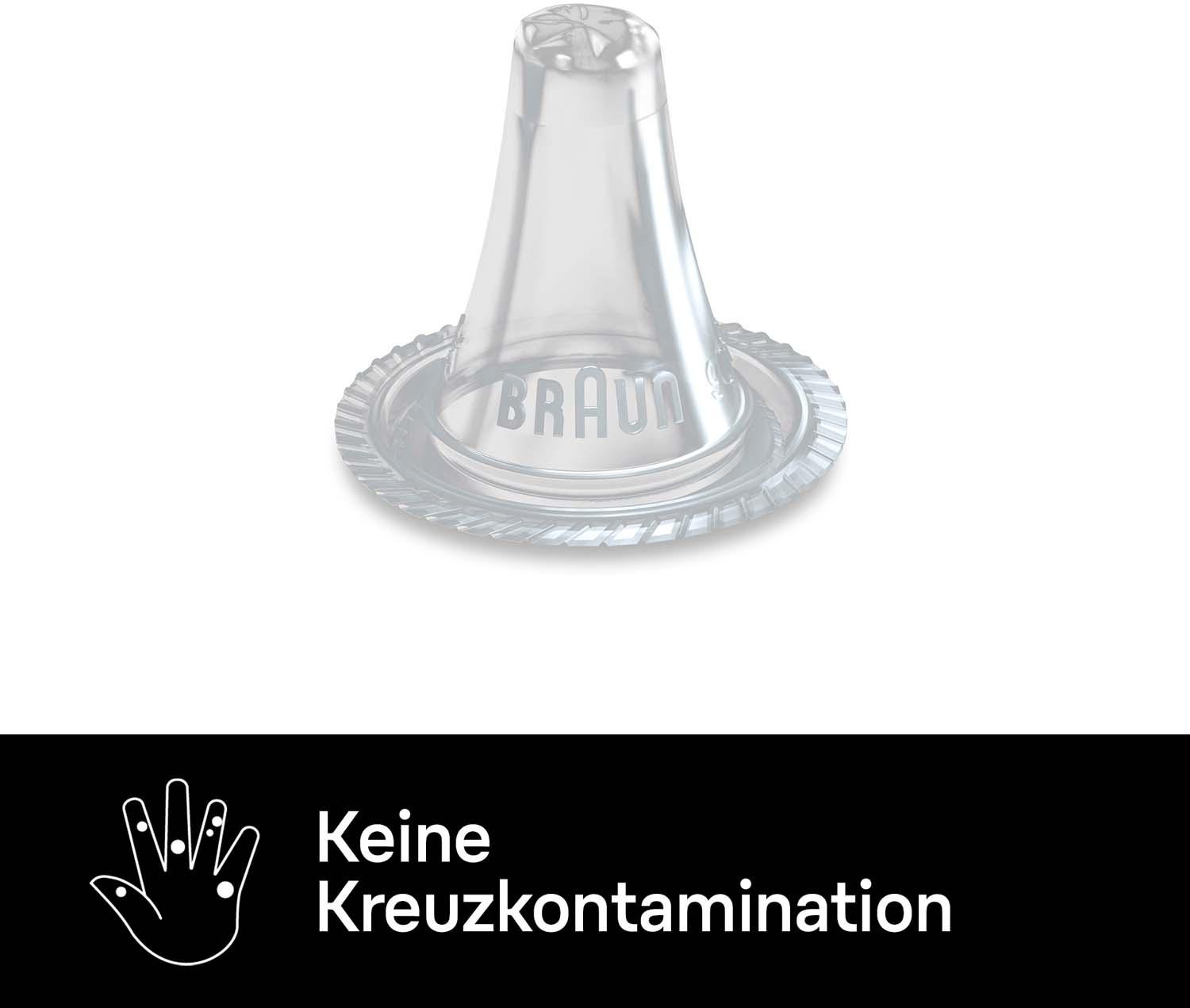 Produktbild BRAUN Schutzkappen für ThermoScan® Infrarot Ohr-Thermometer LF40 4 von 5