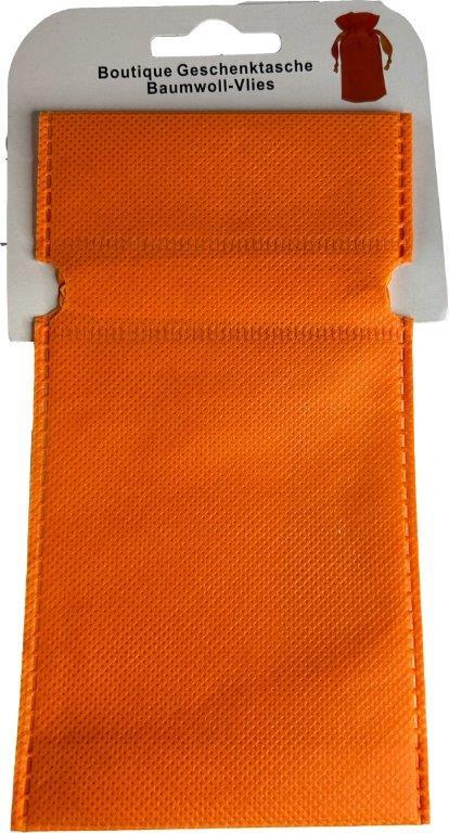 BOCK Geschenktüte Non-Woven klein orange 25 x 13cm