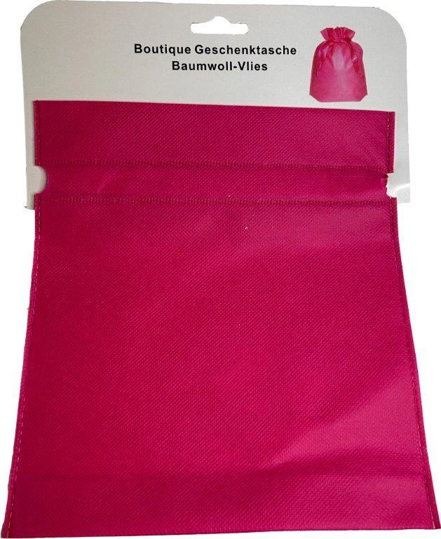 BOCK Geschenktüte Non-Woven gross pink 35 x 27cm