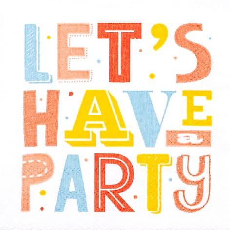 Servietten Party Mix 33x33cm