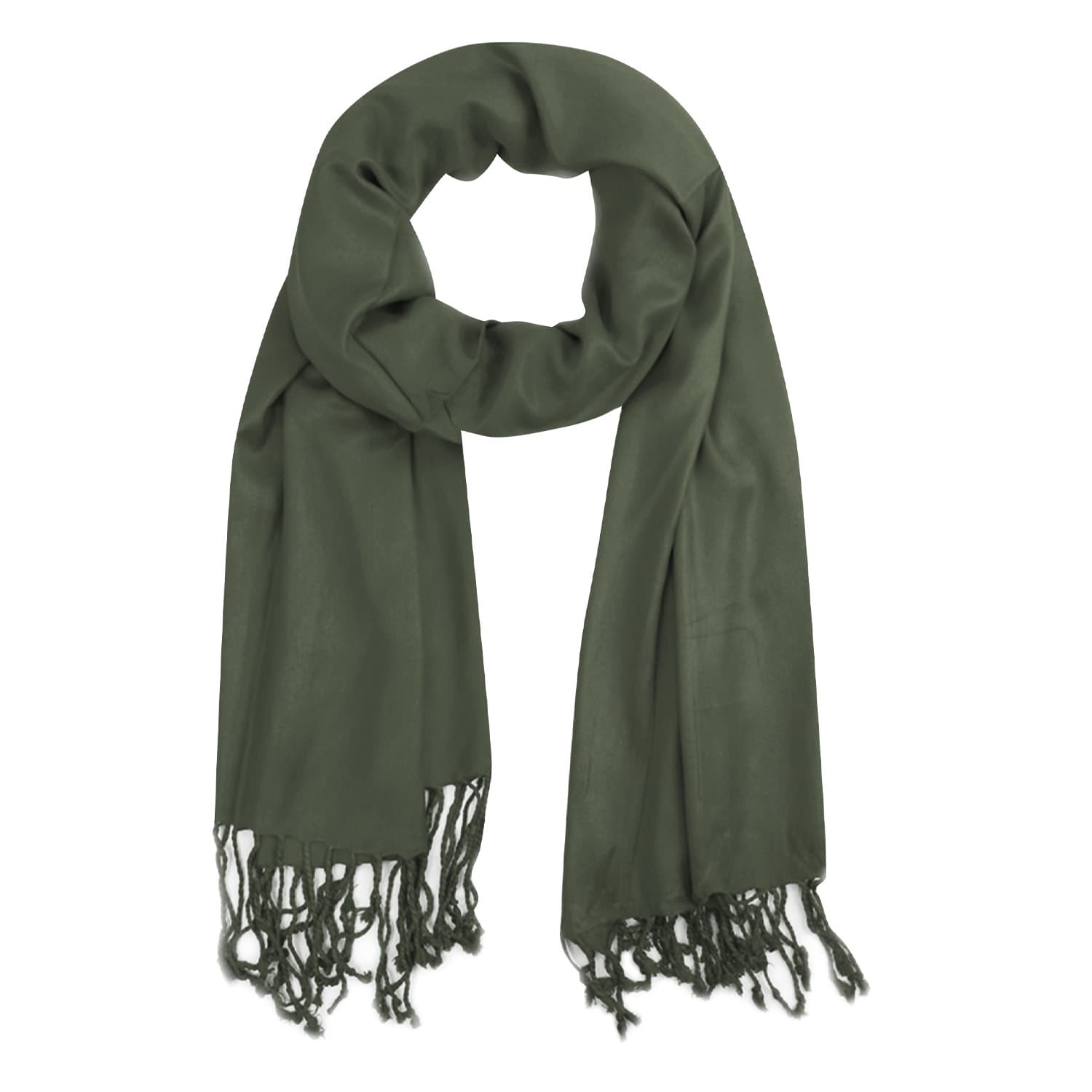 Schal Pashmiran mit Fransen