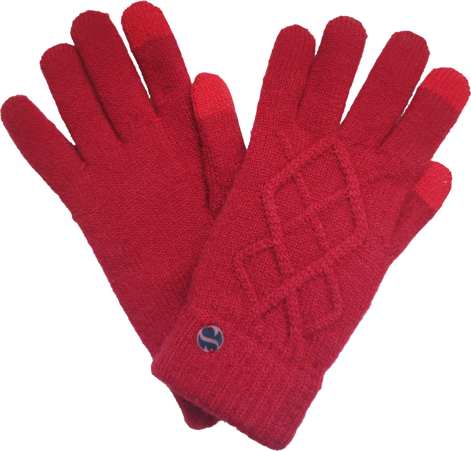 Strickhandschuhe mit Rippenbund