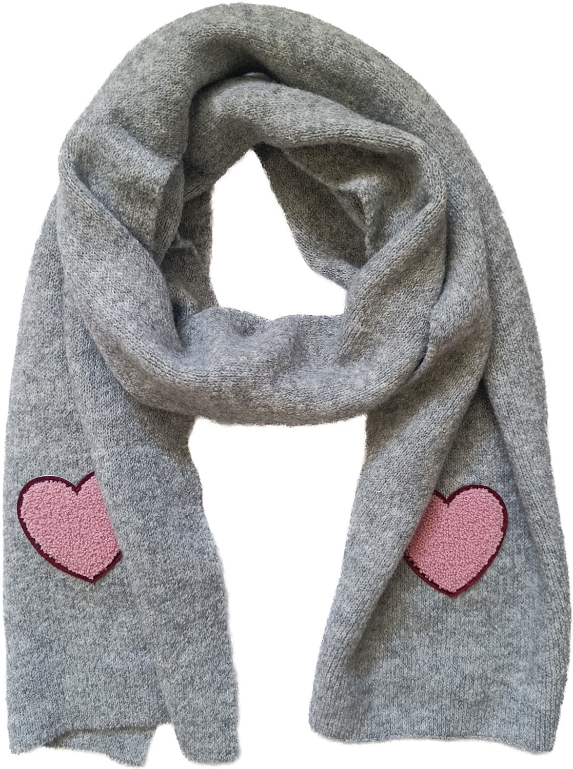 Strickschal Herz