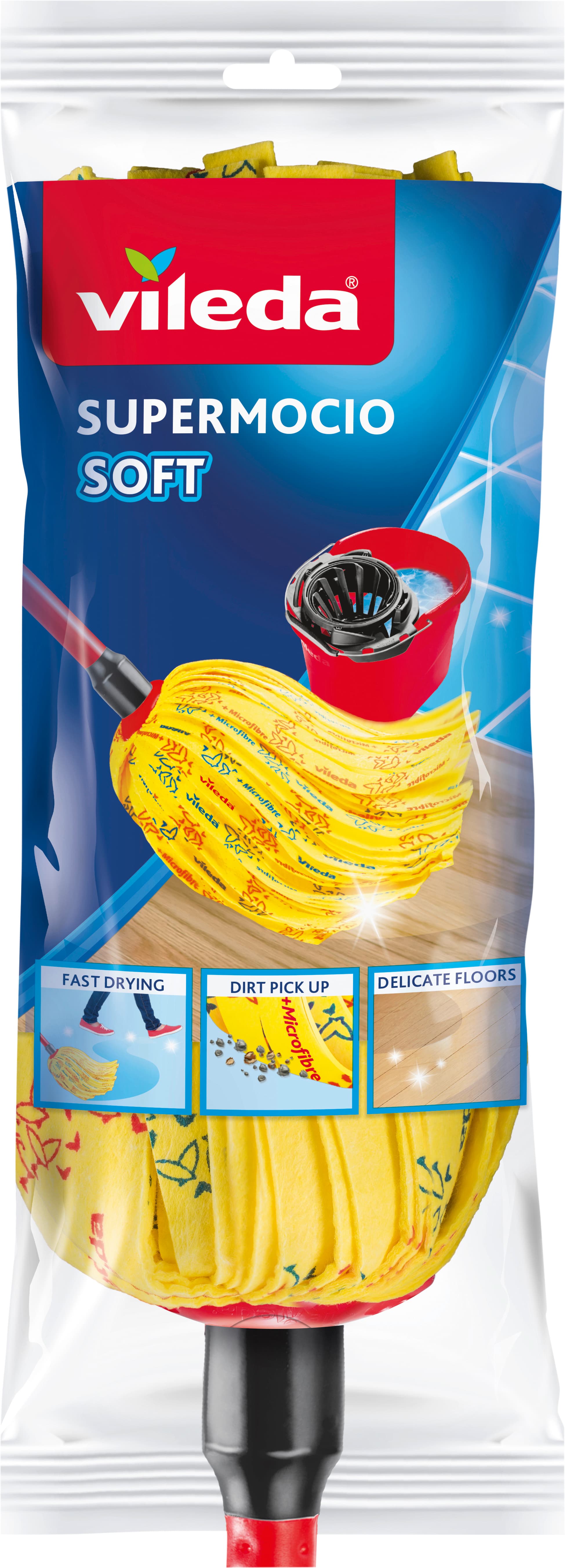 vileda Wischmop /Supermocio Soft mit Stiel