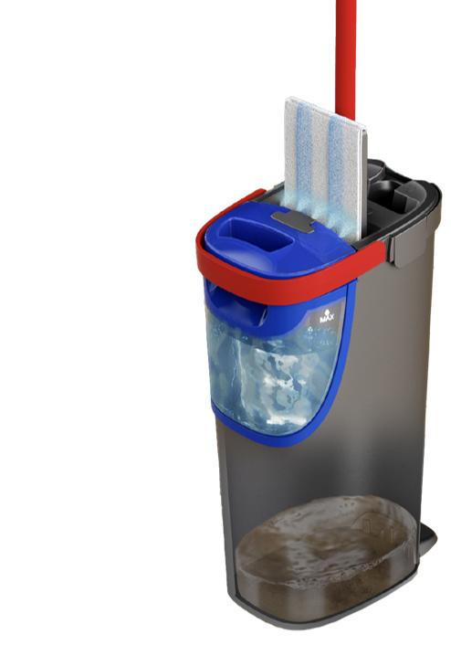 Produktbild Vileda H2Pro Flat Mop System 2 von 2