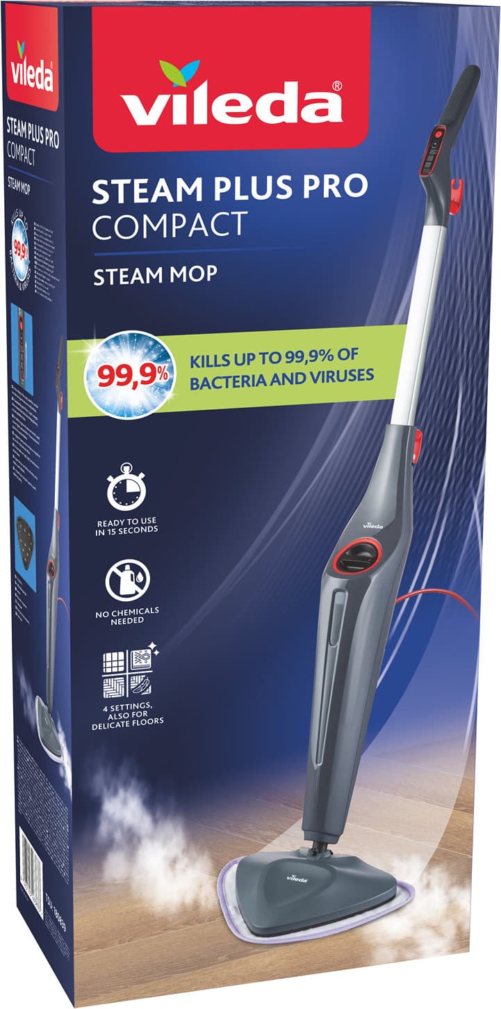 Vileda Steam Plus Pro Compact Dampfreiniger
