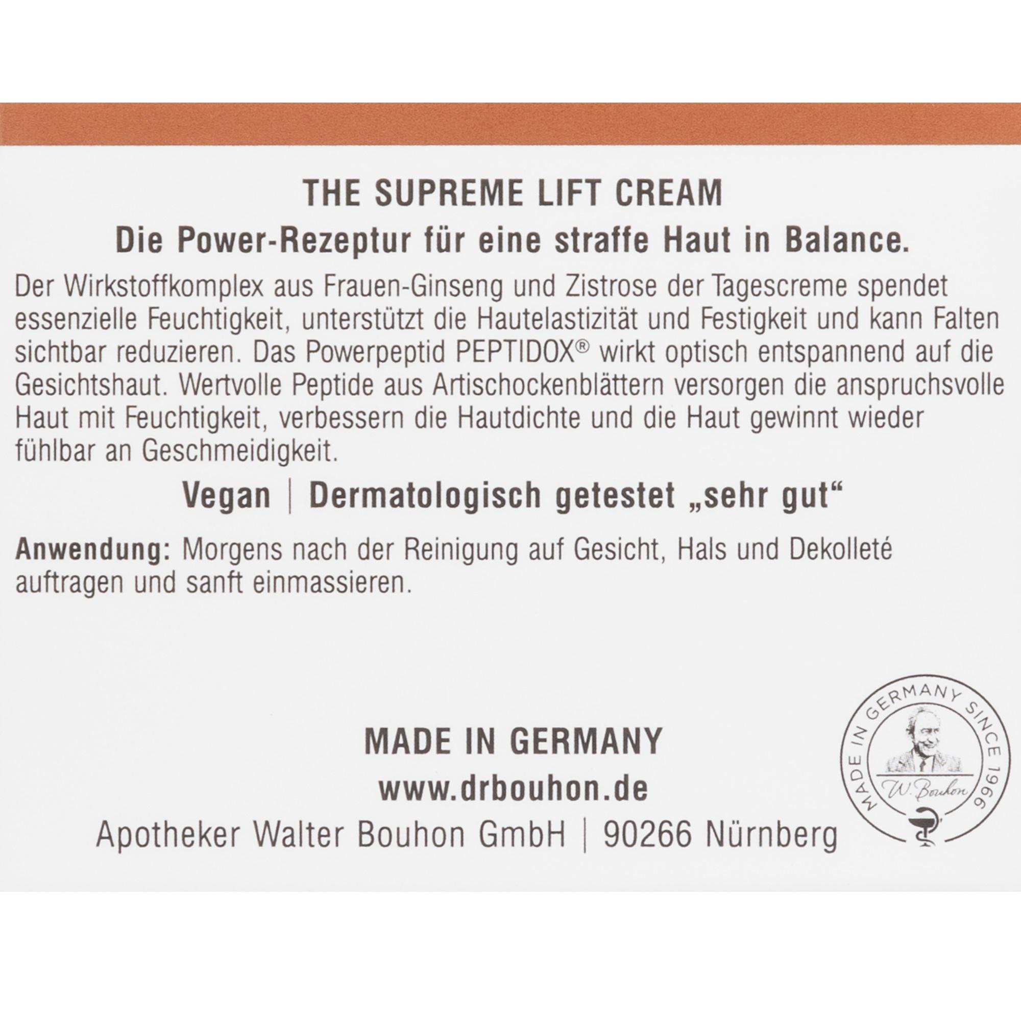 Produktbild DR. BOUHON The Supreme Lift Cream 3 von 7