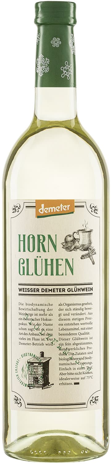 HORNGLÜHEN Bio Weißer Demeter Glühwein