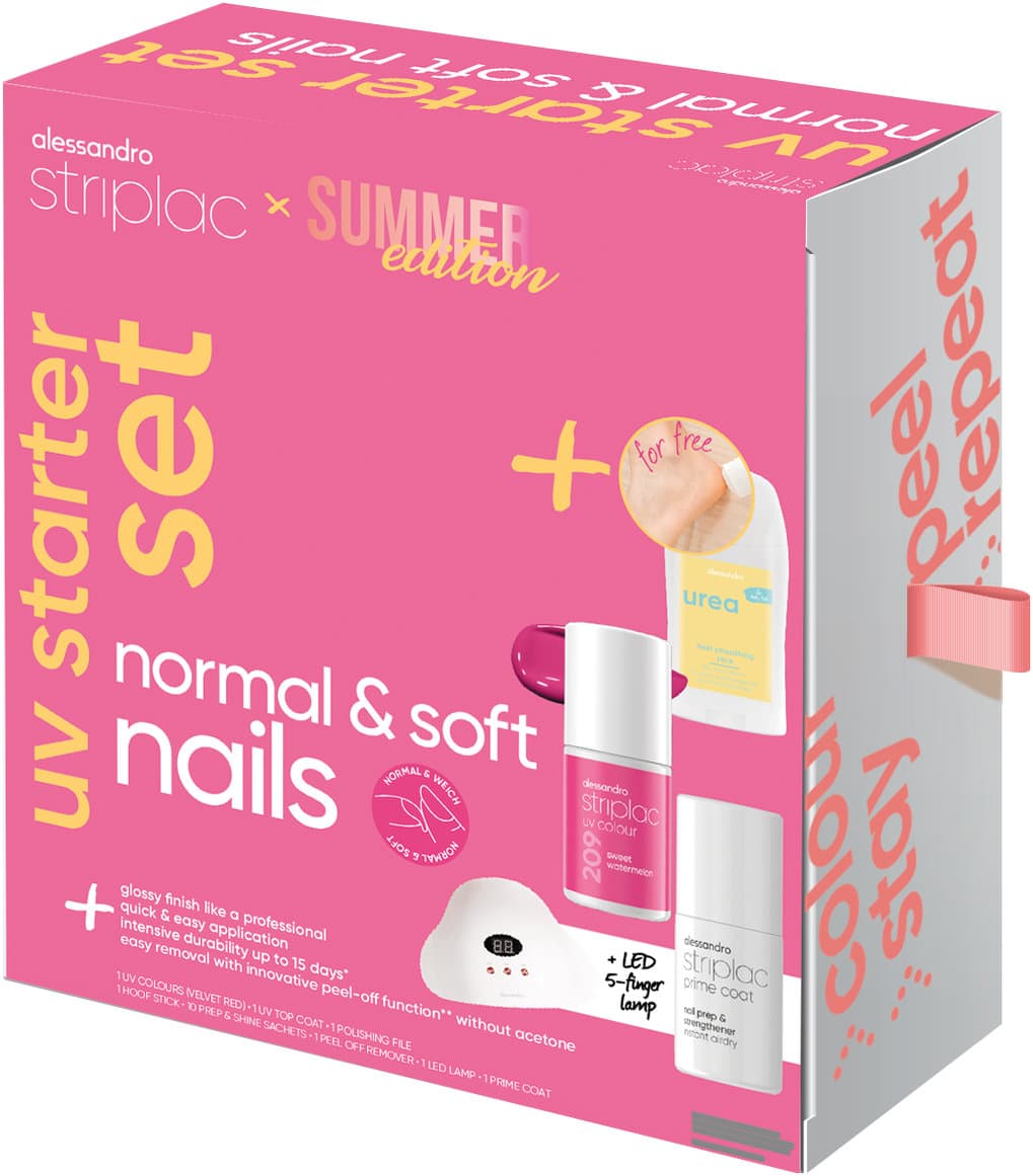 alessandro Striplac UV Colour Normal & Soft Starterset