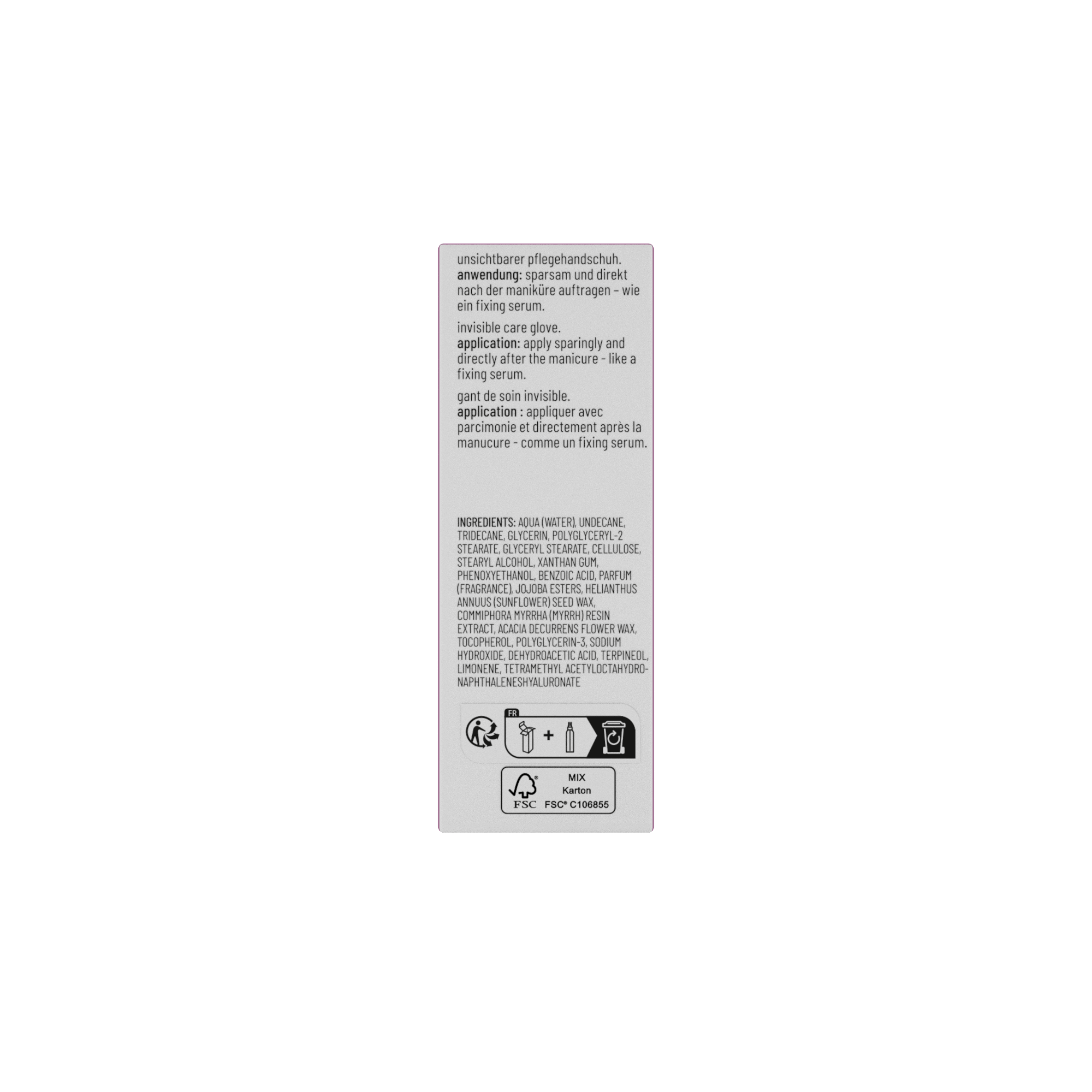Produktbild alessandro Spa silky gloves flawless hand serum 3 von 3