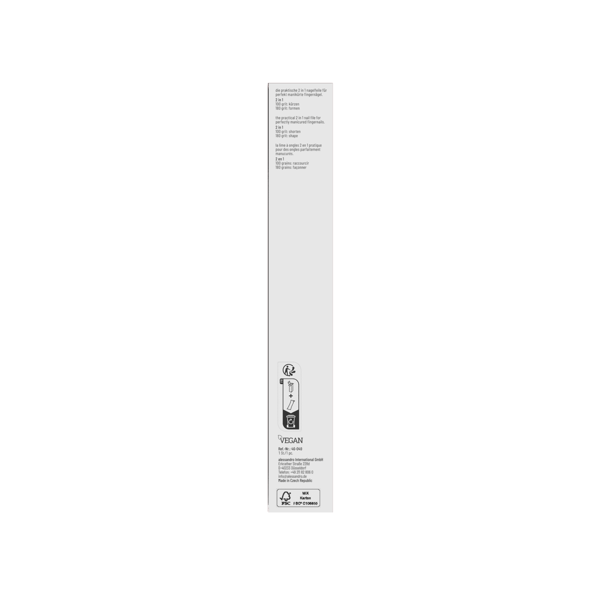 Produktbild alessandro Spa manicure file 3 von 3