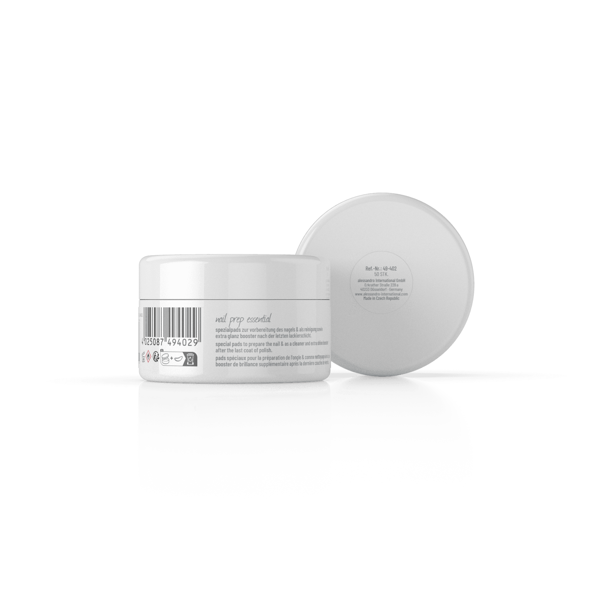 Produktbild alessandro Striplac Prep & Shine Pads 2 von 2