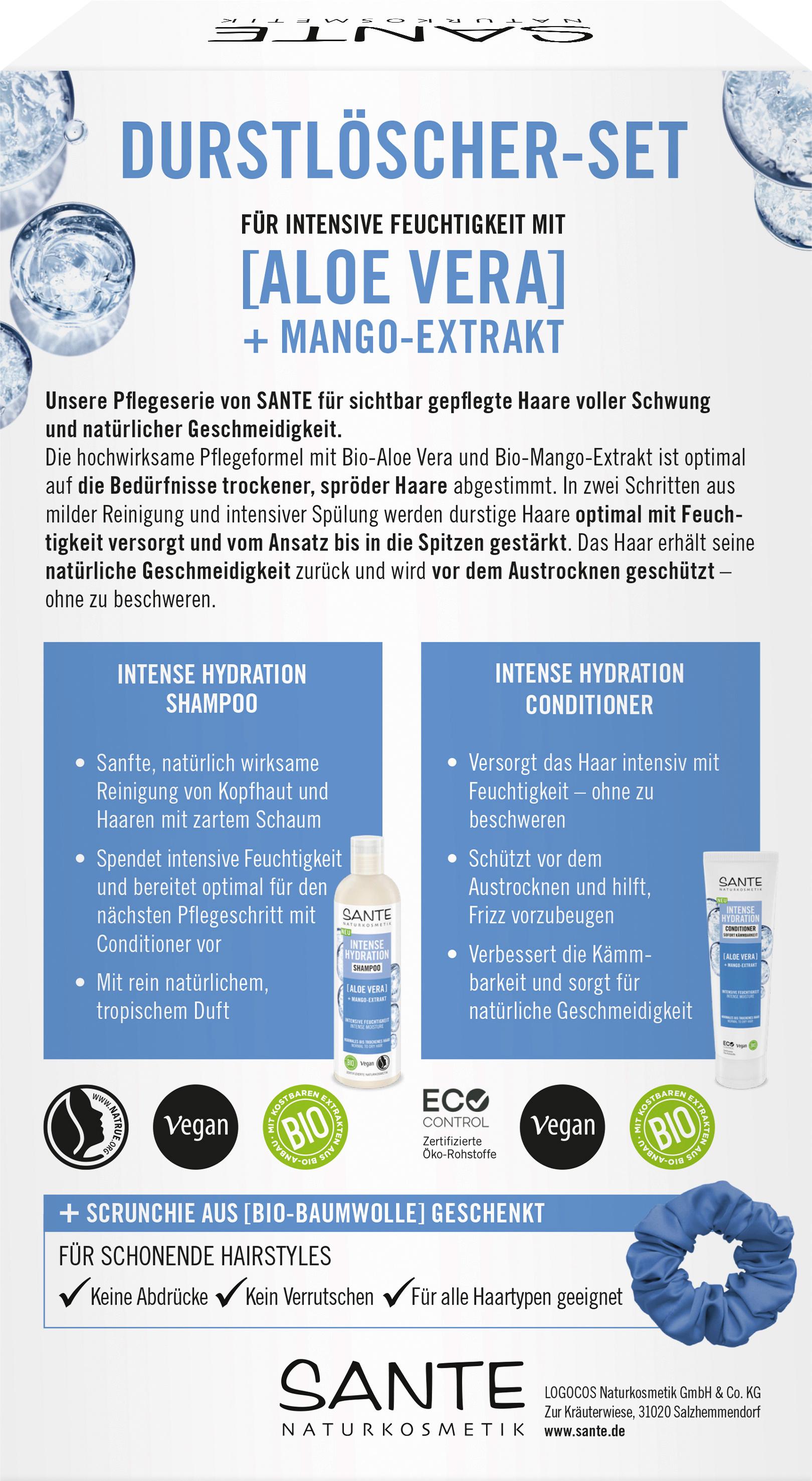 Produktbild SANTE Haarpflege Relaunch Geschenkpackung 2 von 3