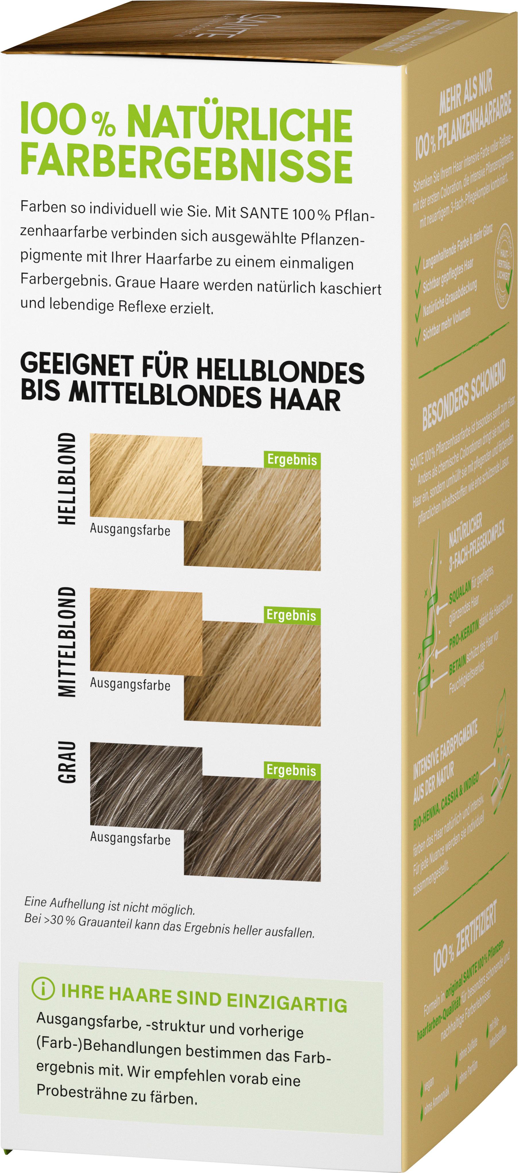 Produktbild SANTE 100% Pflanzen Haarfarbe Vanilleblond 4 von 4