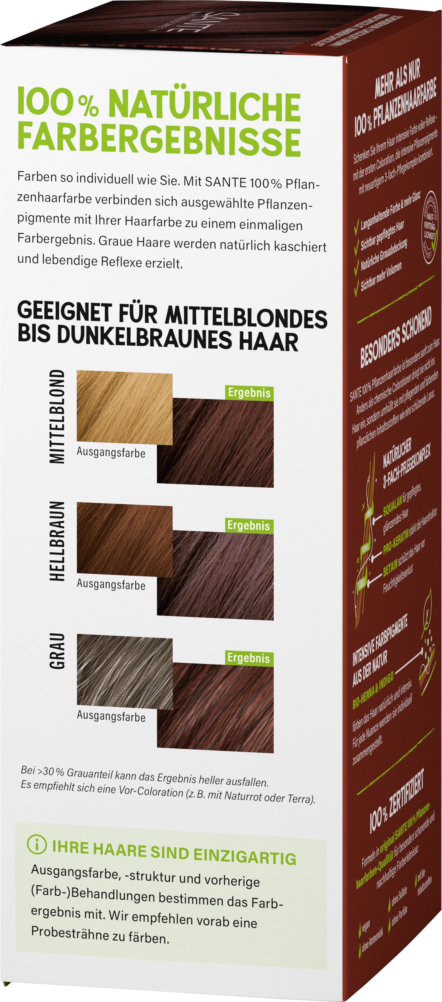 Produktbild SANTE 100% Pflanzen Haarfarbe Schokobraun 3 von 4