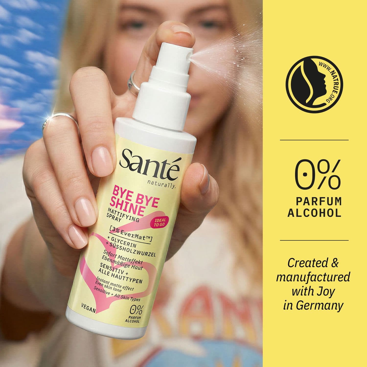 SANTE Bye Bye Mattifyiing Spray