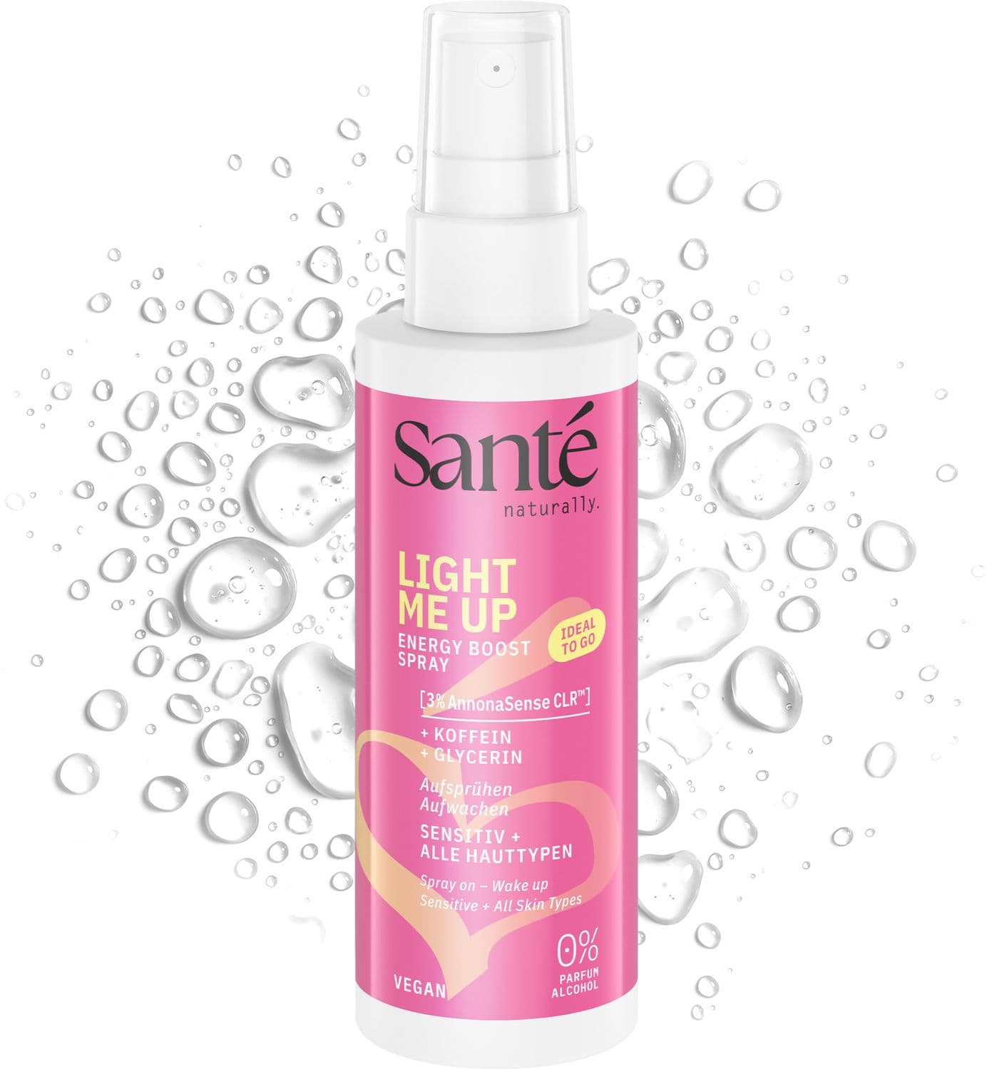 SANTE Light Me Up Energy Spray