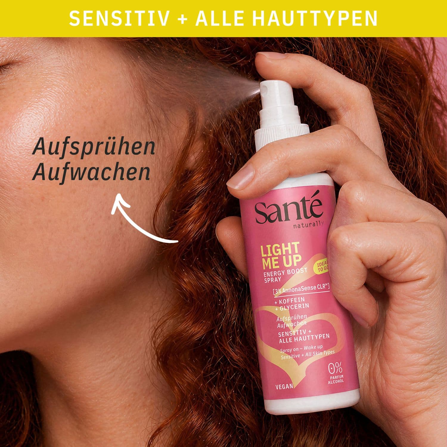SANTE Light Me Up Energy Spray
