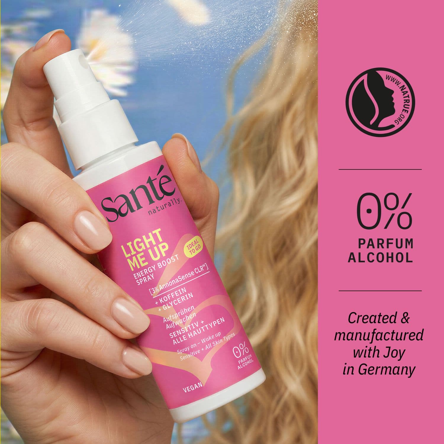 SANTE Light Me Up Energy Spray