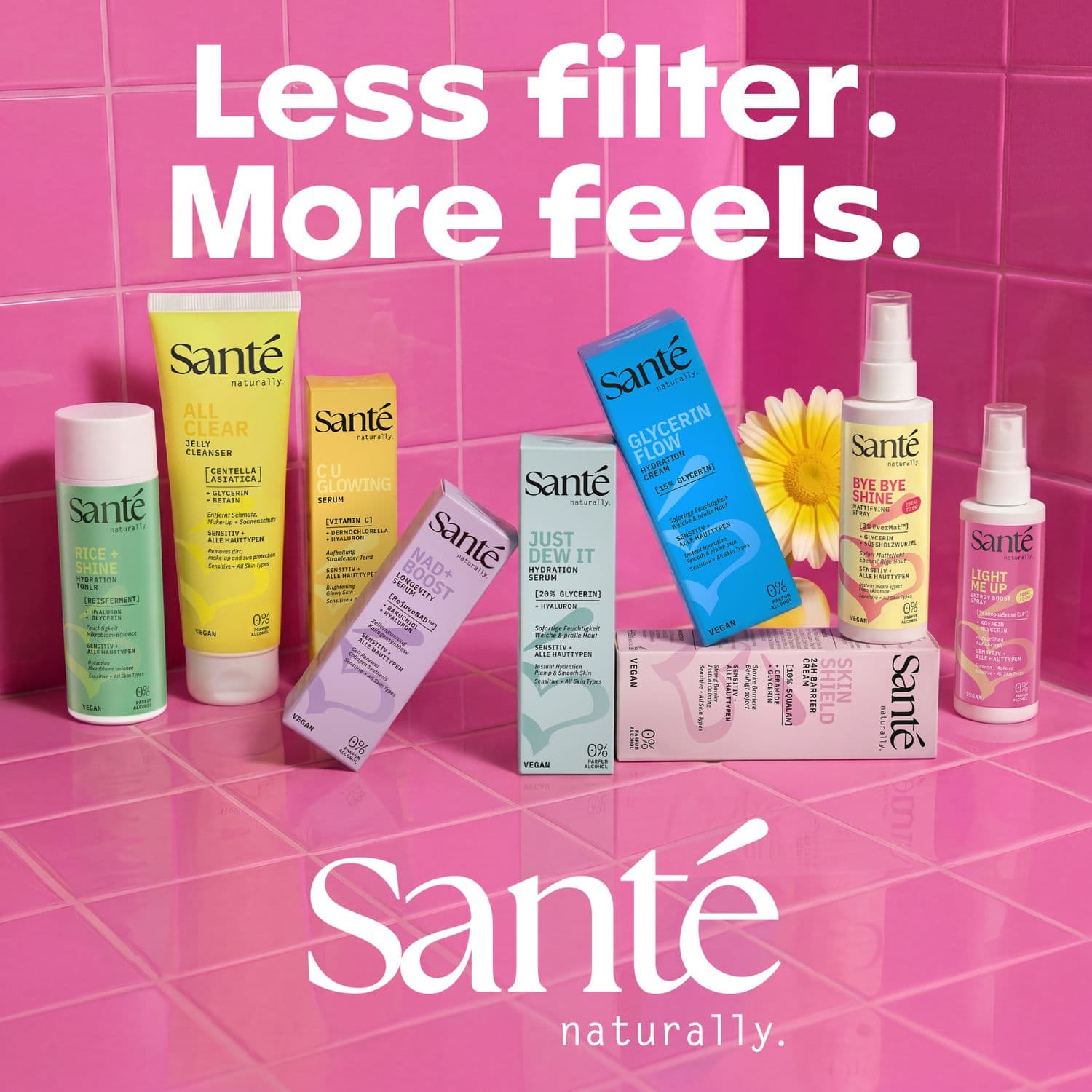 SANTE Light Me Up Energy Spray