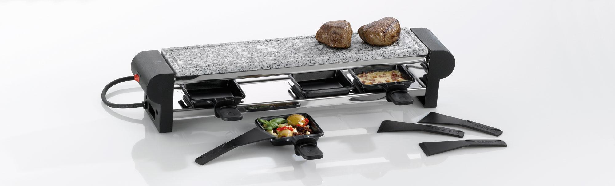 Produktbild kela Raclette Set Stein Livigno 3 von 4