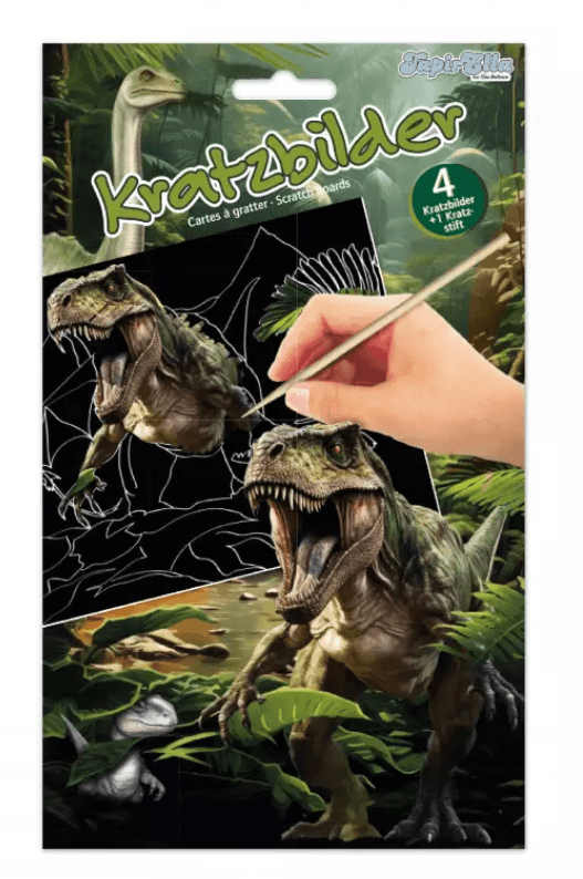 Lutz Mauder TapirElla Kratzbilder, Dinosaurier
