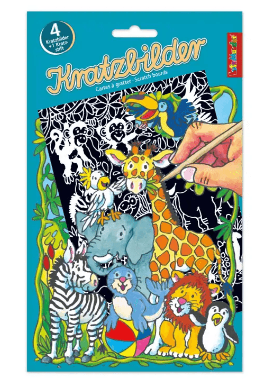 Lutz Mauder Kratzbilder, Wildtiere