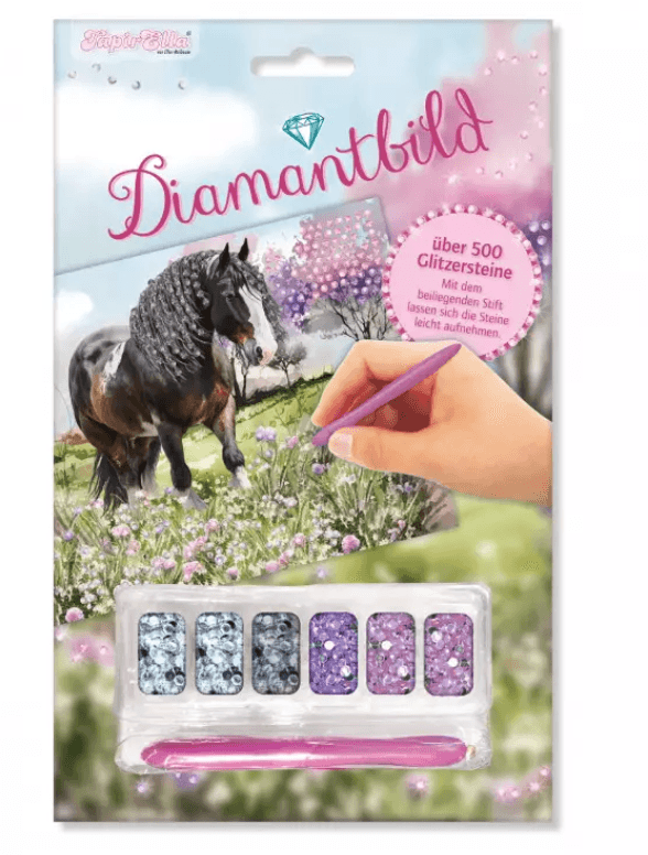 Lutz Mauder TapirElla Diamantbilder, Pferd Tinker