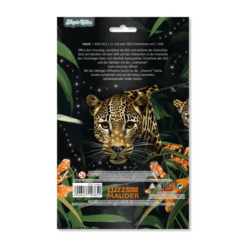 Produktbild Lutz Mauder TapirElla Diamantbilder im Display, Leopard  3 von 3