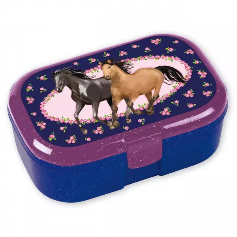Lutz Mauder 10668 TapirElla Glitzer-Lunchbox Pferde 3