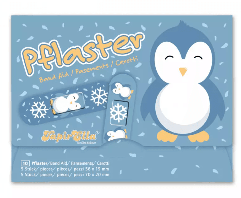 Lutz Mauder TapirElla Pflasterbriefchen Pinguin