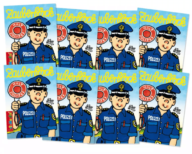 Lutz Mauder Zauberblock Polizei A8