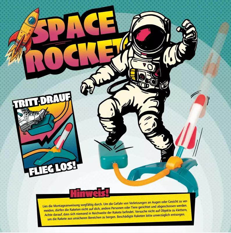 Produktbild Lutz Mauder TapirElla Space Rocket Luftdruckrakete 2 von 5