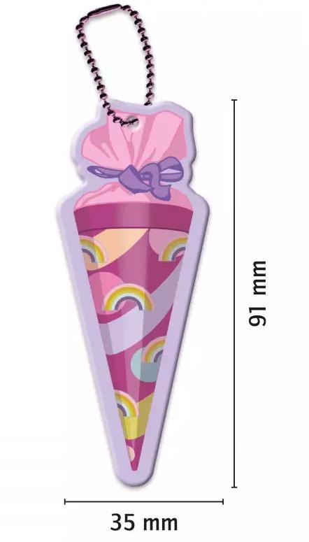 Produktbild Lutz Mauder TapirElla Reflektoranhänger, Schultüte Pink 5 von 5