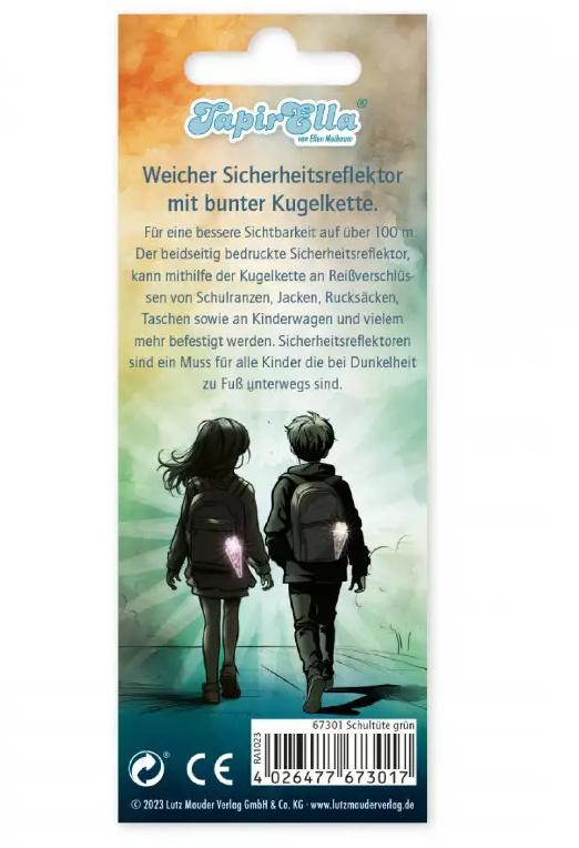 Produktbild Lutz Mauder TapirElla Reflektoranhänger, Schultüte Grün 2 von 5