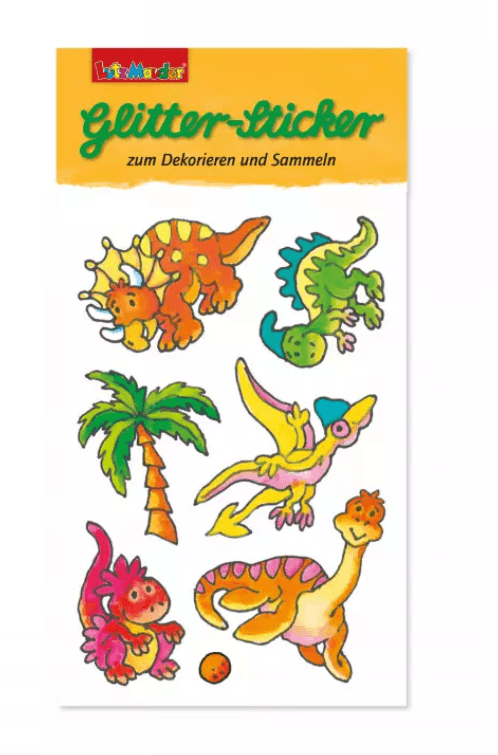 Lutz Mauder Glitter-Sticker Dinosaurier 4