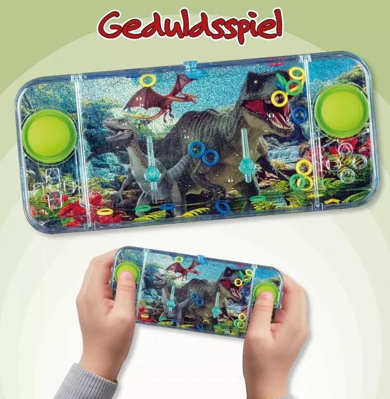 Lutz Mauder TapirElla Wasserspiel-Geduldsspiele im Display, Dinosaurier