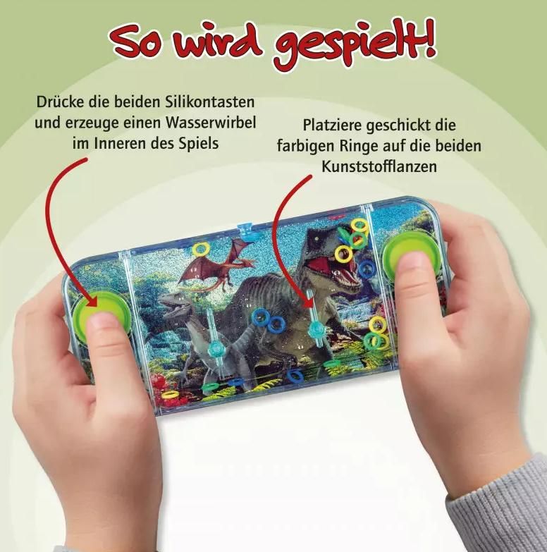 Produktbild Lutz Mauder TapirElla Wasserspiel-Geduldsspiele im Display, Dinosaurier 5 von 5