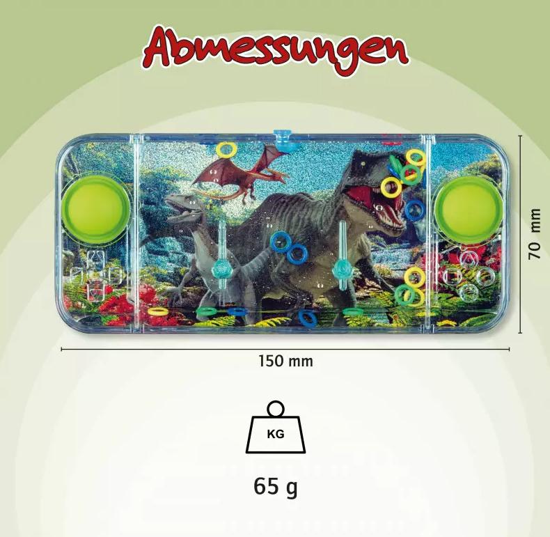Produktbild Lutz Mauder TapirElla Wasserspiel-Geduldsspiele im Display, Dinosaurier 3 von 5