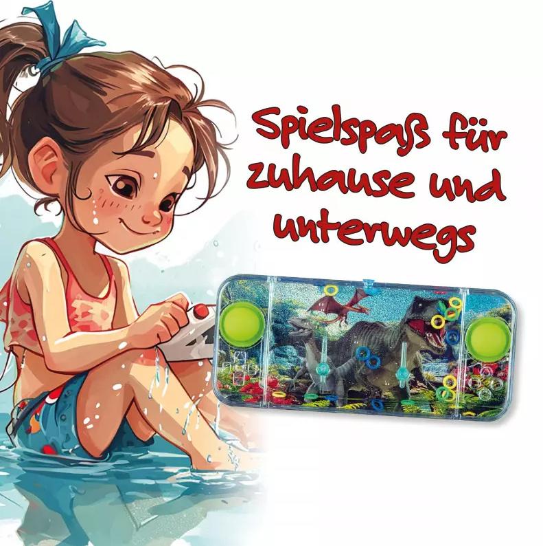 Produktbild Lutz Mauder TapirElla Wasserspiel-Geduldsspiele im Display, Dinosaurier 4 von 5